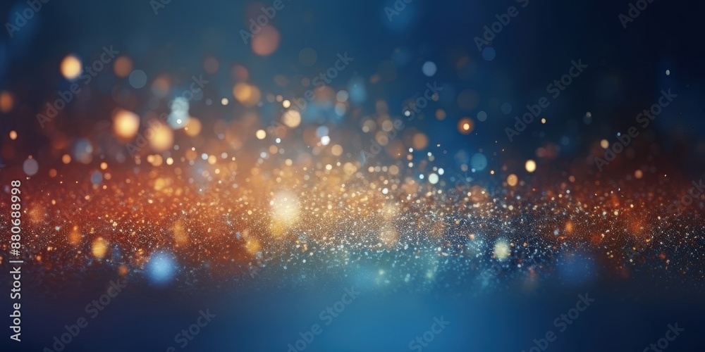 Sparkling Background with Abstract Lights Sparkling Background with Abstract Lights