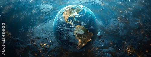 A simple, clean outline of a globe with minimal details, focusing on the continents.