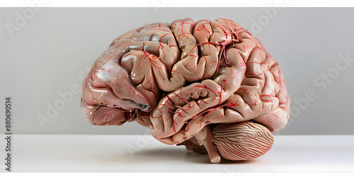Modelo anatômico do cérebro humano