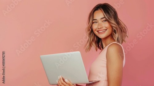 The Woman with a Laptop © PiBu Stock