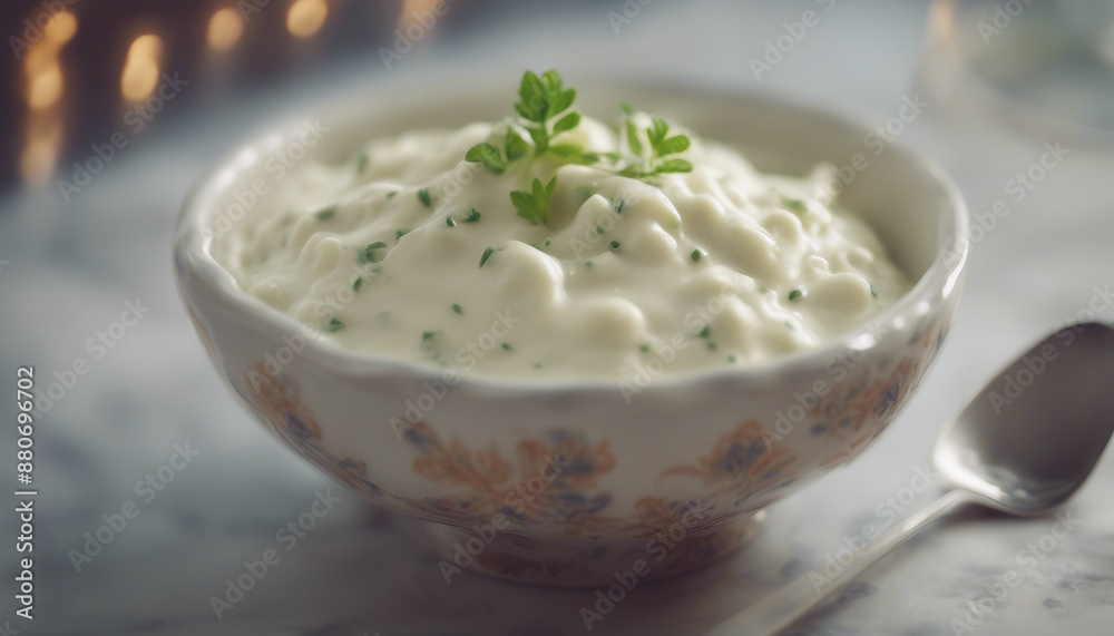 creamy tartar sauce in a small decorative bowl, ad shot
creamy tartar sauce in a small decorative bowl, ad shot