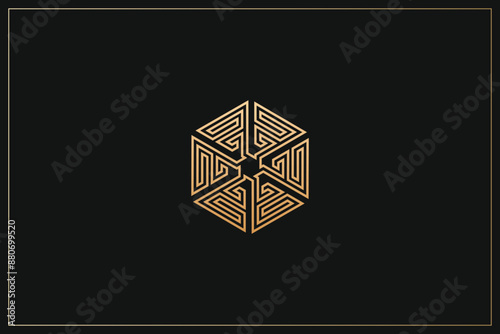 Hexagon Digital Multimedia Brand Logo