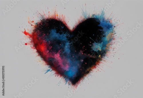 a painting black s paint shaped side background art splatters graphic nubes illustration neon light abstract liquid design organism splash pink modern desktop