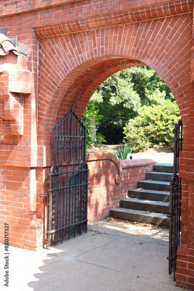 Obraz premium gated entrance 