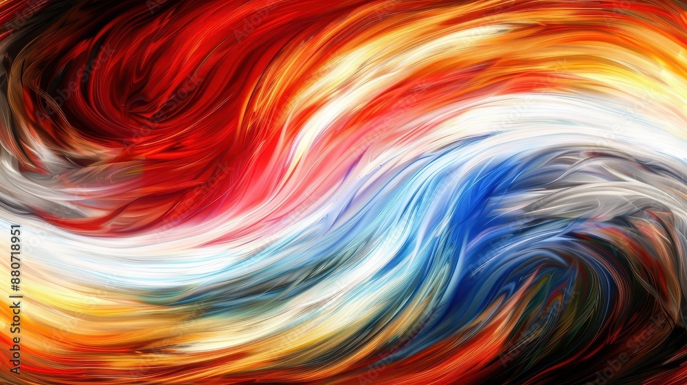 abstract red, orange, yellow, blue, white background abstract red, orange, yellow, blue, white background