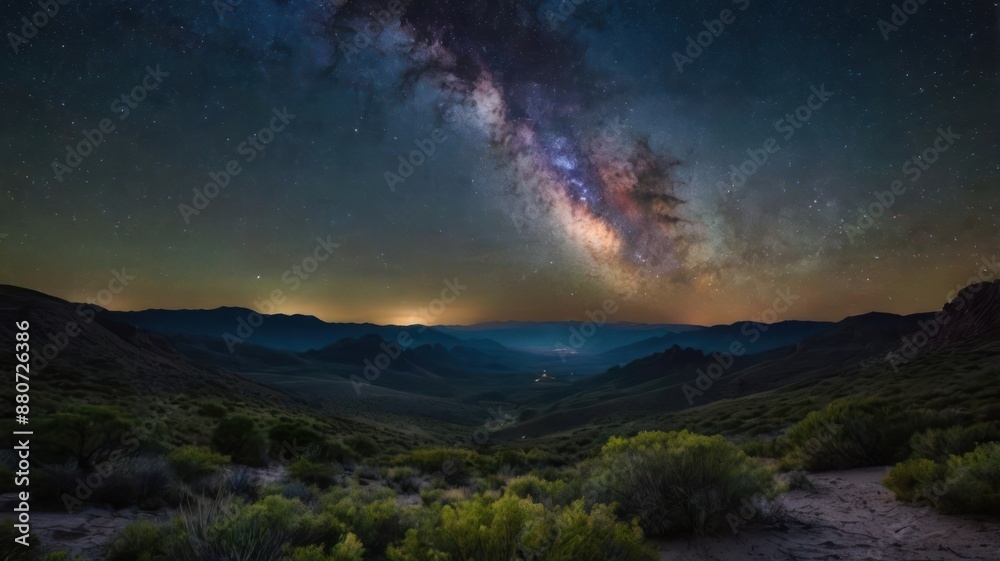 Fototapeta premium night sky with stars