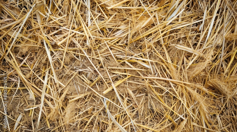 Texture of dry grass and straw background Texture of dry grass and straw background