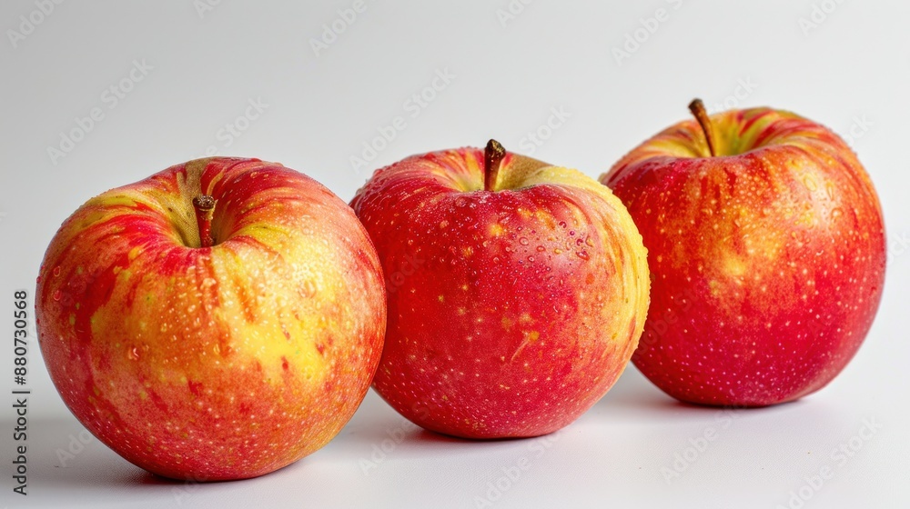 Liberty Apple fruit on white background Liberty Apple fruit on white background
