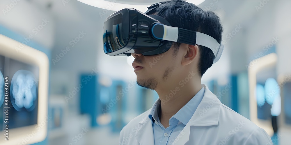 Create VR experience for medical students and neuroscience enthusiasts to explore the brain. Concept Virtual Reality, Medical Education, Neuroscience, Brain Exploration, Immersive Learning Create VR experience for medical students and neuroscience enthusiasts to explore the brain. Concept Virtual Reality, Medical Education, Neuroscience, Brain Exploration, Immersive Learning