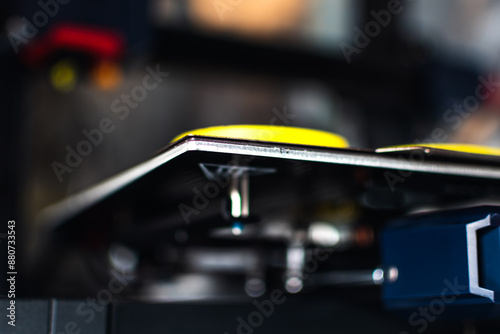 Adjustment of the platen of a 3d printer