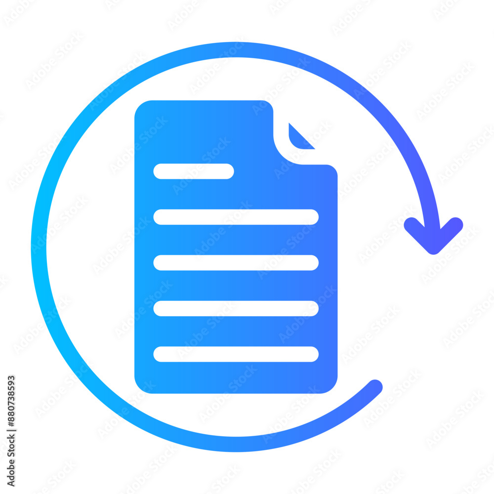 project management gradient icon project management gradient icon