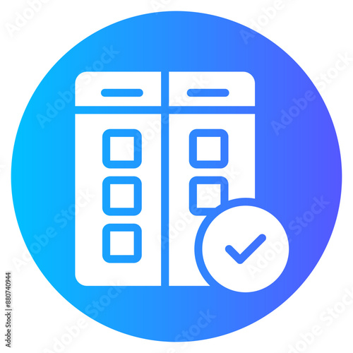 kanban gradient icon