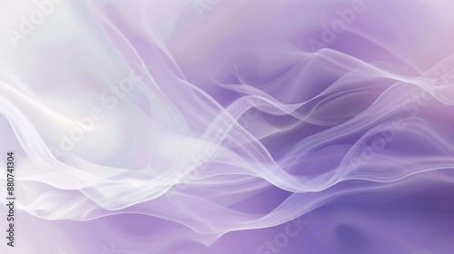 Abstract Purple and White Fabric Texture With Flowing Lines