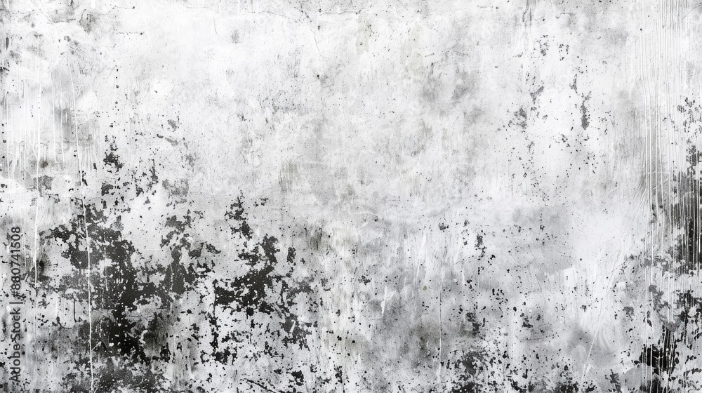 Fototapeta premium Textured concrete wall background in grungy white and grey tones