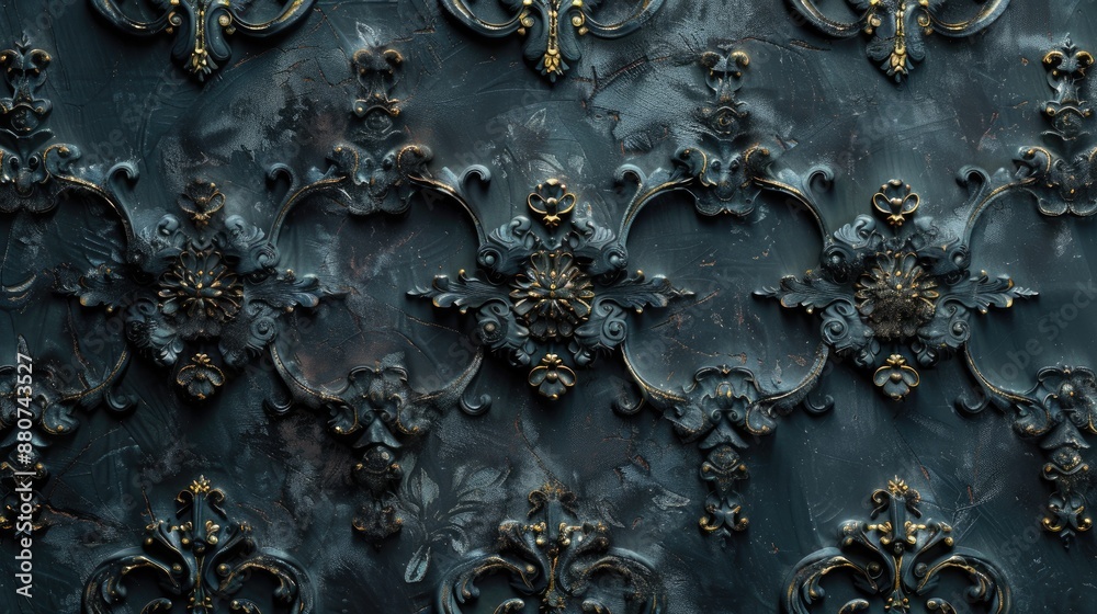 Pattern with dark texture Pattern with dark texture