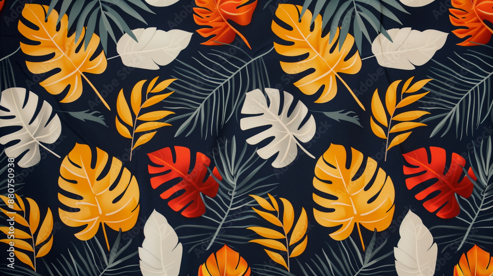 Painted palm pattern/background Painted palm pattern/background
