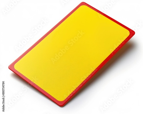 Free Download Yellow Card Concept in Soccer. Referee Displaying Red and Yellow Card Isolated - GFXLoad