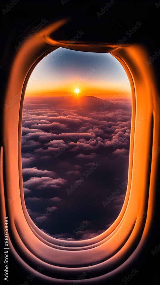 Fototapeta premium aircraft window