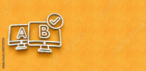Foto A and B testing, also known as split testing, is a method used to compare two ve