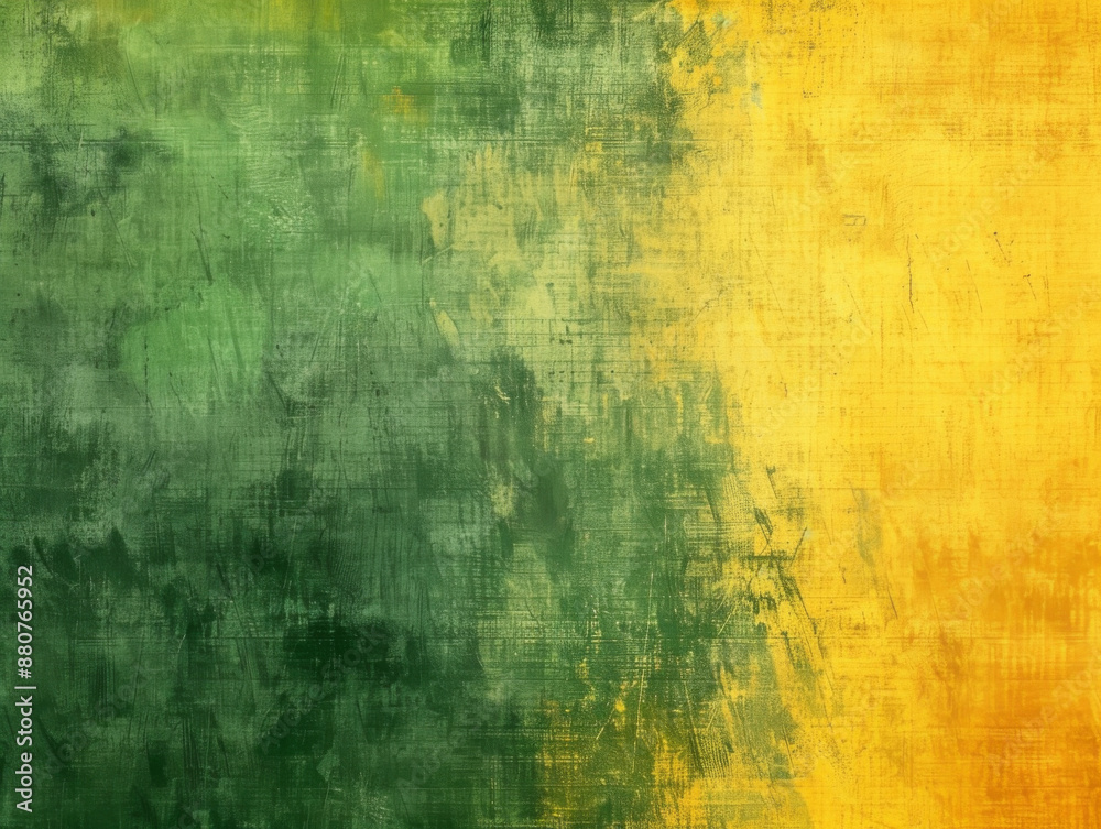 Green and Yellow Background, Generative AI Illustration Green and Yellow Background, Generative AI Illustration