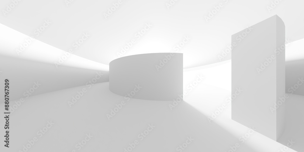 custom made wallpaper toronto digitalWhite elegant empty space.  White wall room background. Abstract interior