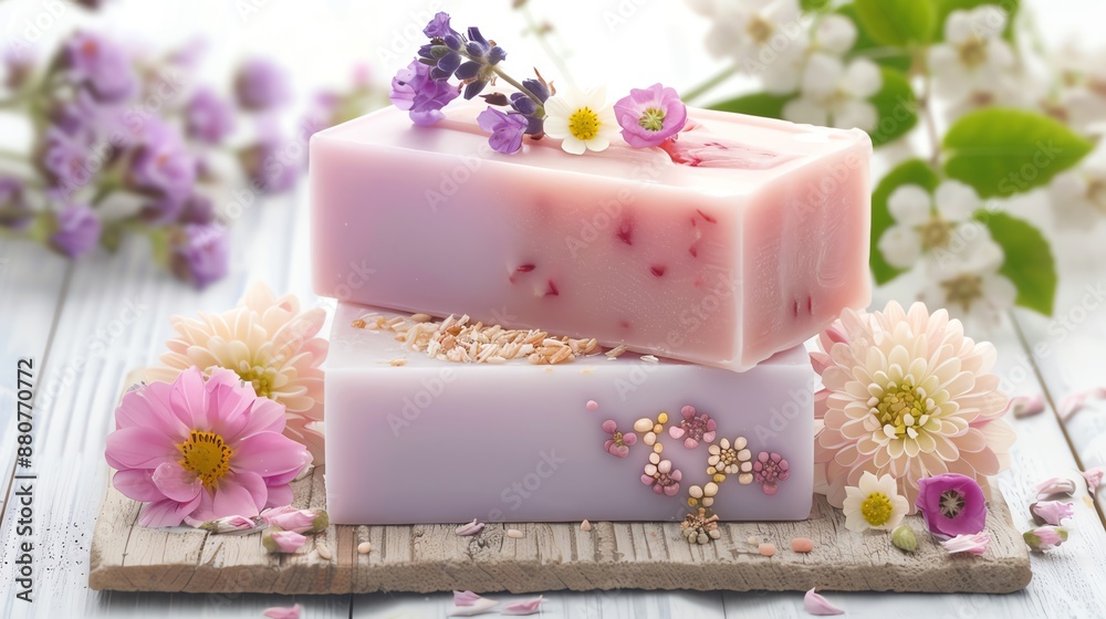 Natural soap bars with soothing scents and natural decorations, natural soap, perfect for a relaxing souvenir Natural soap bars with soothing scents and natural decorations, natural soap, perfect for a relaxing souvenir