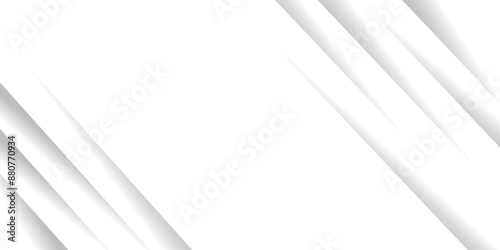 Gray and white diagonal line architecture geometry tech abstract subtle background vector illustration.