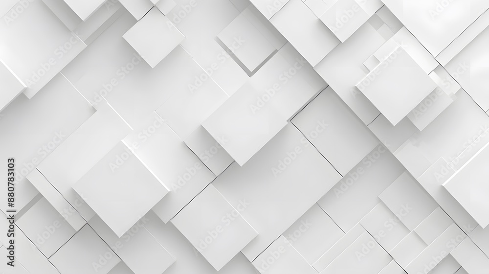 White background with a geometric square pattern White background with a geometric square pattern