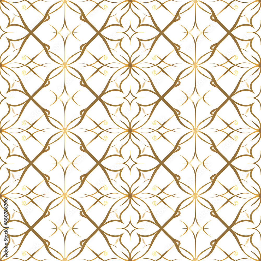 Naklejka premium Beautiful seamless pattern background