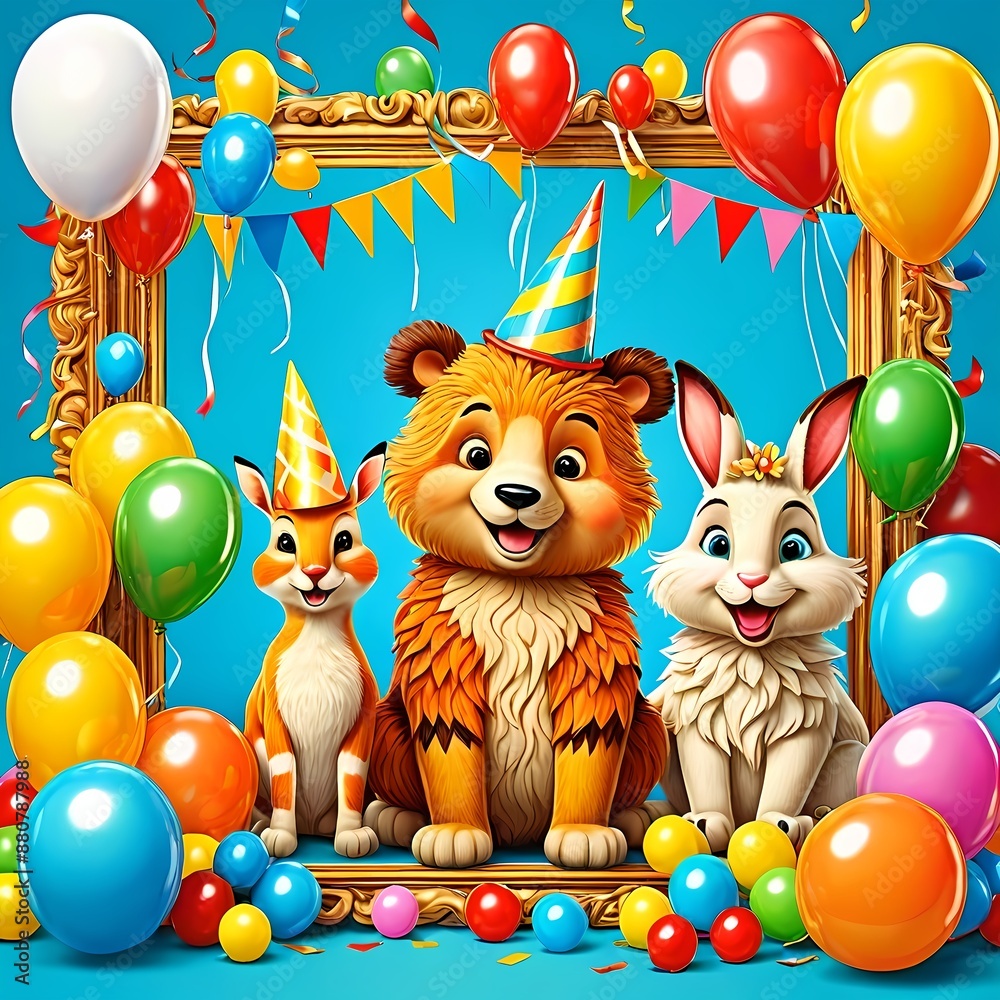 Fototapeta premium happy birthday