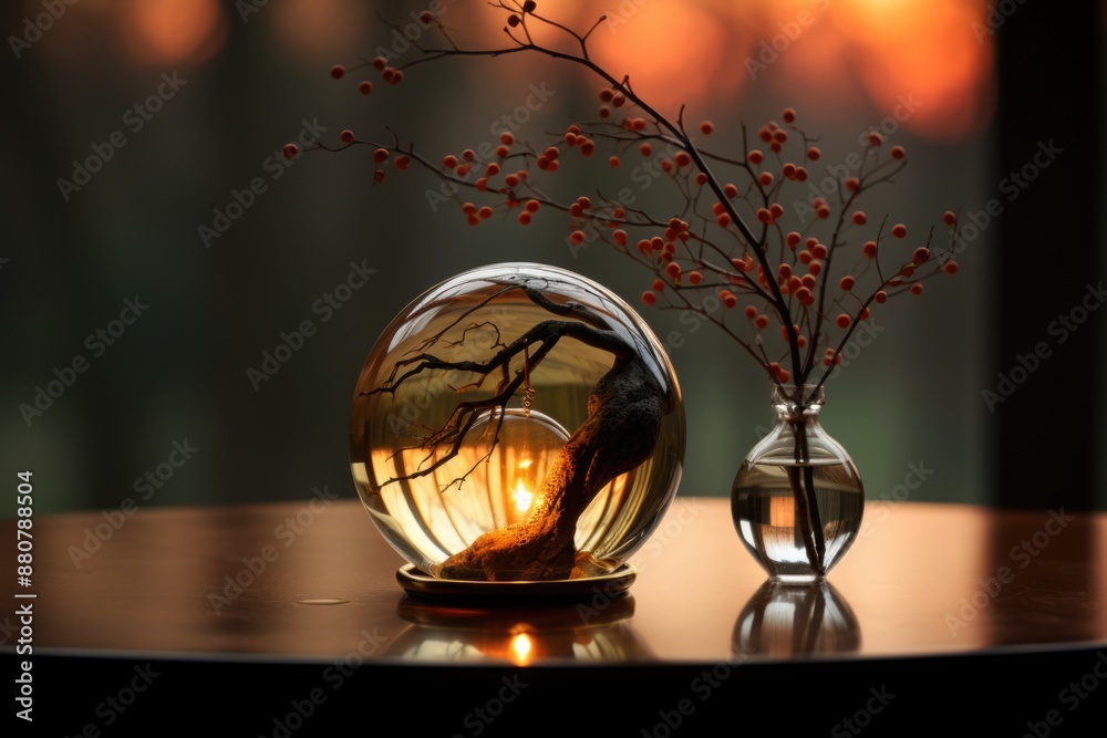 Yinyang symbolizes the balance between light and darkness, generative IA