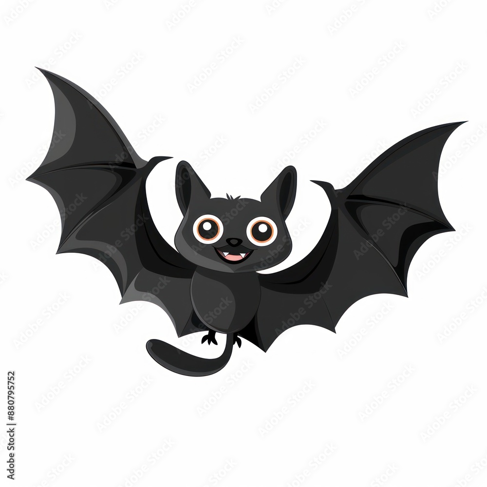 4. A bat clipart, Halloween symbol, flat design, black, isolated on white background 4. A bat clipart, Halloween symbol, flat design, black, isolated on white background