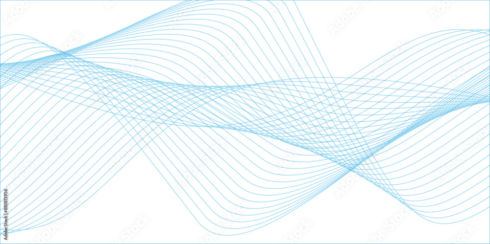 White wave curve lines banner background design. Abstract soft wave lines dynamic flowing blue light isolated background. Vector Illustration of the blue pattern of lines. stripes on white. White wave curve lines banner background design. Abstract soft wave lines dynamic flowing blue light isolated background. Vector Illustration of the blue pattern of lines. stripes on white.