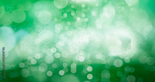abstract bokeh background Blue Green and white
