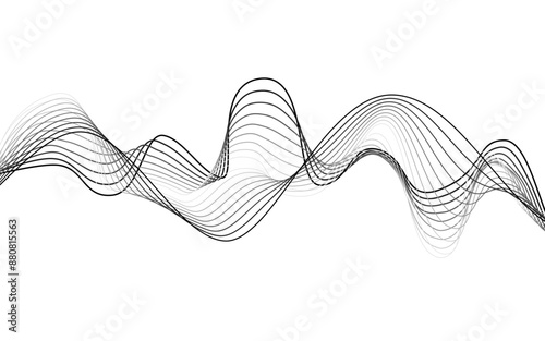 Modern design of network connection structure. Abstract background with interlacing dots and lines. 3D rendering.