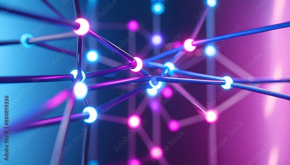 An optical network of Internet, communication and technology. neon light at blurred plexus points background, light white tone. illustration, illustrations, An optical network of Internet, communication and technology. neon light at blurred plexus points background, light white tone. illustration, illustrations,
