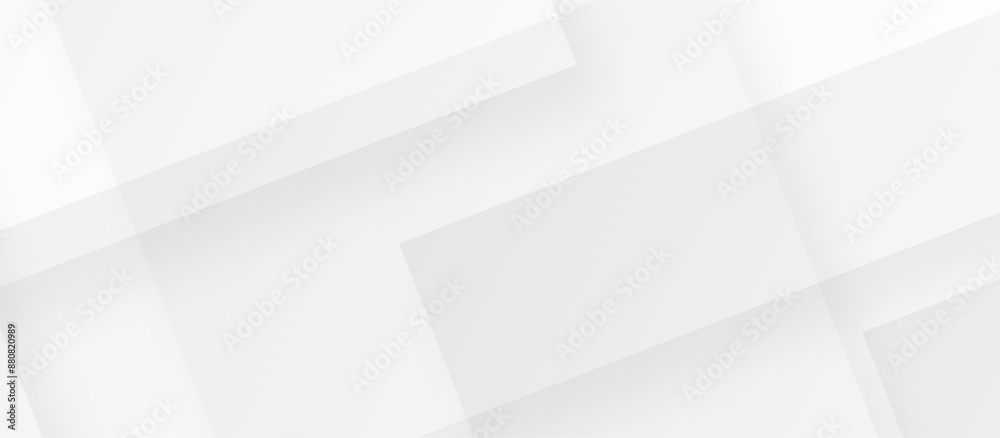 Obraz premium Abstract white and gray technology concept diamond triangle geometric shape background. gradient vector art illustration. soft and trendy business template . futuristic concept background