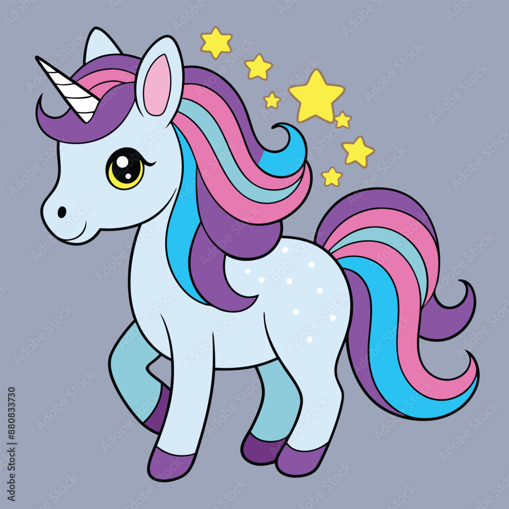 unicorn cartoon illustration unicorn cartoon illustration