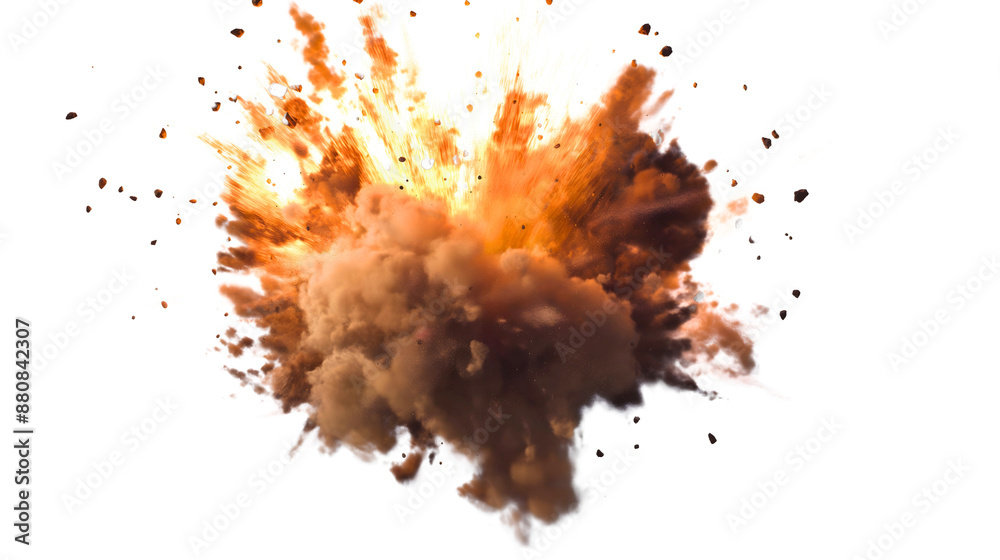 Large explosion. Large explosion.
