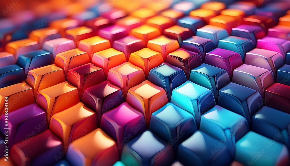 abstract background of cubes abstract background of cubes