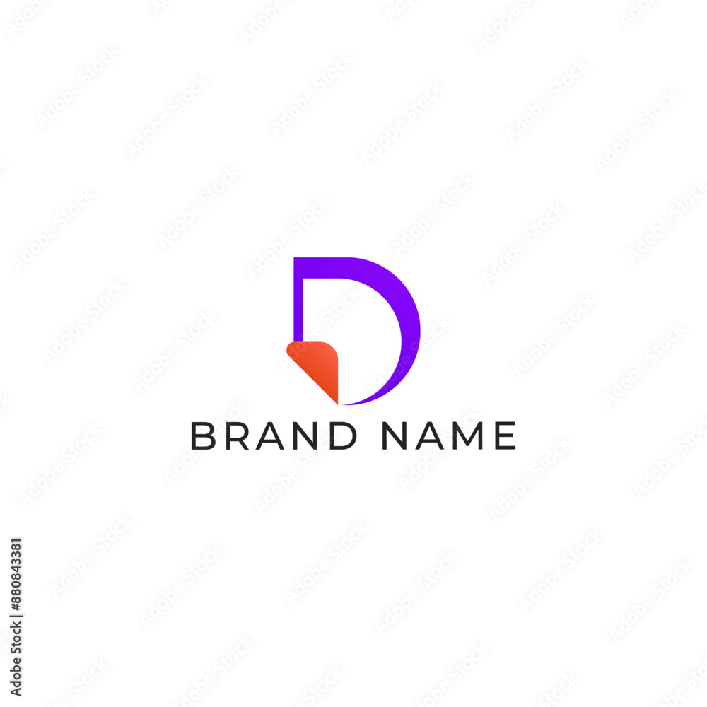 ILLUSTRATION LETTER D WITH TRIANGLE GEOMETRIC LOGO ICON PURPLE ORANGE GRADIENT COLOR TEMPLATE SIMPLE MINIMALIST ELEMENT DESIGN SIMPLE VECTOR GOOD FOR APPS, BRAND ILLUSTRATION LETTER D WITH TRIANGLE GEOMETRIC LOGO ICON PURPLE ORANGE GRADIENT COLOR TEMPLATE SIMPLE MINIMALIST ELEMENT DESIGN SIMPLE VECTOR GOOD FOR APPS, BRAND