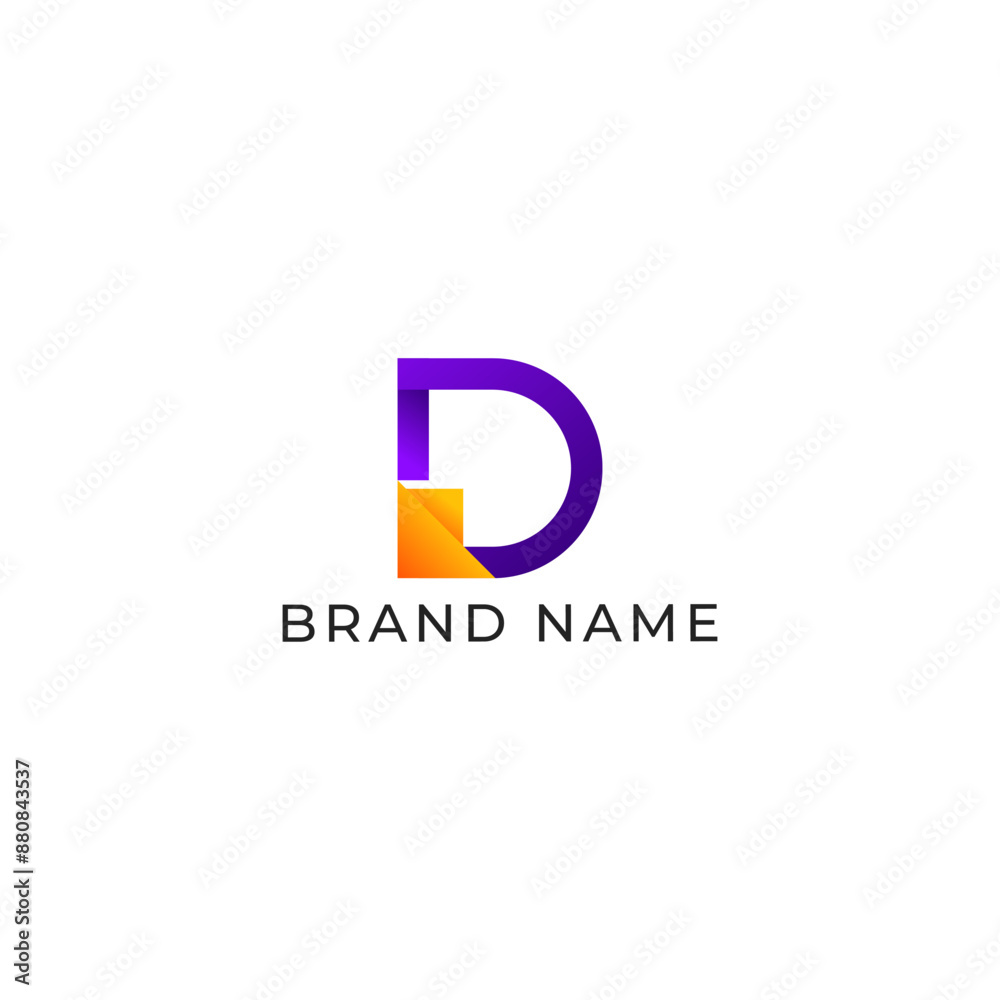ILLUSTRATION LETTER D WITH TRIANGLE GEOMETRIC LOGO ICON PURPLE ORANGE GRADIENT COLOR TEMPLATE SIMPLE MINIMALIST ELEMENT DESIGN SIMPLE VECTOR GOOD FOR APPS, BRAND ILLUSTRATION LETTER D WITH TRIANGLE GEOMETRIC LOGO ICON PURPLE ORANGE GRADIENT COLOR TEMPLATE SIMPLE MINIMALIST ELEMENT DESIGN SIMPLE VECTOR GOOD FOR APPS, BRAND