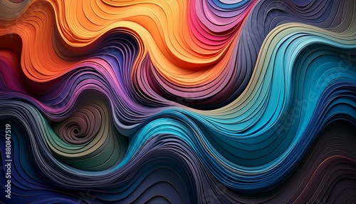 abstract colorful background with lines