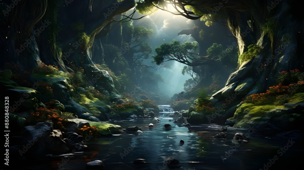Fantasy Landscape Game Art Fantasy Landscape Game Art