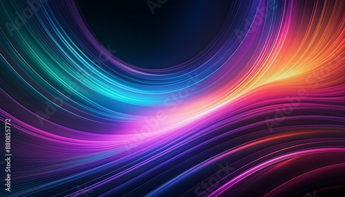 abstract background with glowing lines