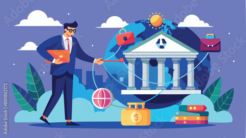 Global financial sanctions disconnect Russian banks from SWIFT international money transfer system, businessman locked out of banking transactions due to war