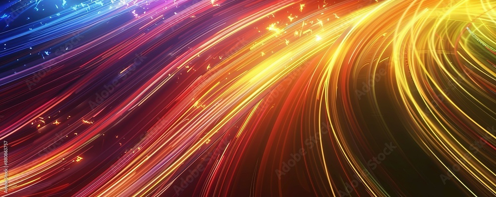 modern conceptual color light lines background in elegant modern conceptual color light lines background in elegant
