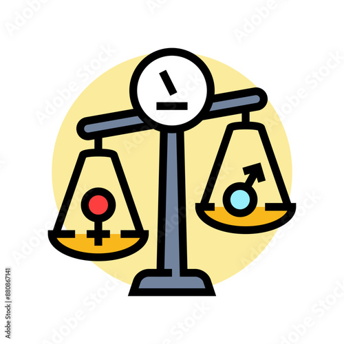 hormonal imbalance obesity overweight color icon vector. hormonal imbalance obesity overweight sign. isolated symbol illustration