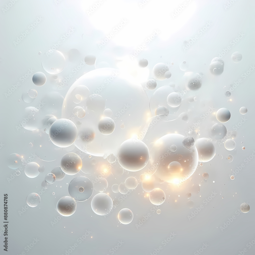 white balls background white balls background