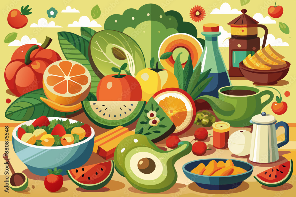 vegetables and fruits vegetables and fruits